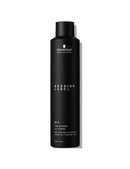 Schwarzkopf - Laca de Fijación Fuerte Session Label 500 ml