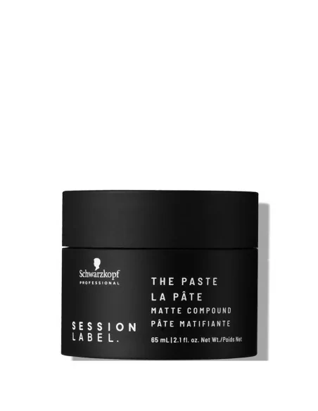 Schwarzkopf - Pasta Mate para Fijación Session Label 65 ml
