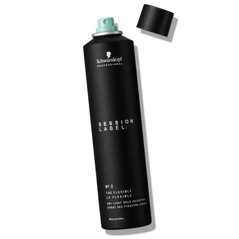 Schwarzkopf - Laca de Fijación Flexible Session Label 300 ml | Coserty.com