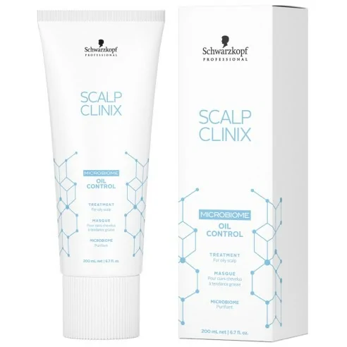 Schwarzkopf - Tratamiento Antigrasa Oil Control Scalp Clinix| Coserty.com