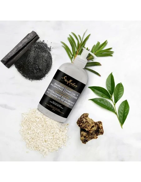 Shea Moisture - African Black Soap Bamboo Charcoal Conditioner 384 ml