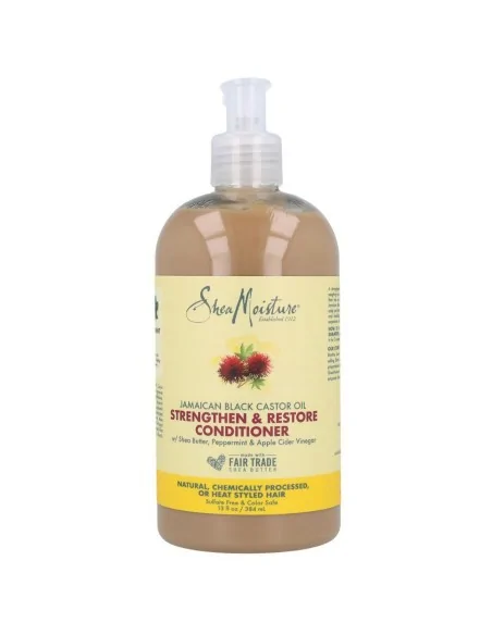 Shea Moisture - Acondicionador Fortificante Reparador Jamaican Black Castor Oil 384 ml