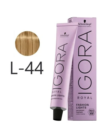 Schwarzkopf - Tinte Igora Royal Fashion Lights L-44 Beige Intenso 60 ml