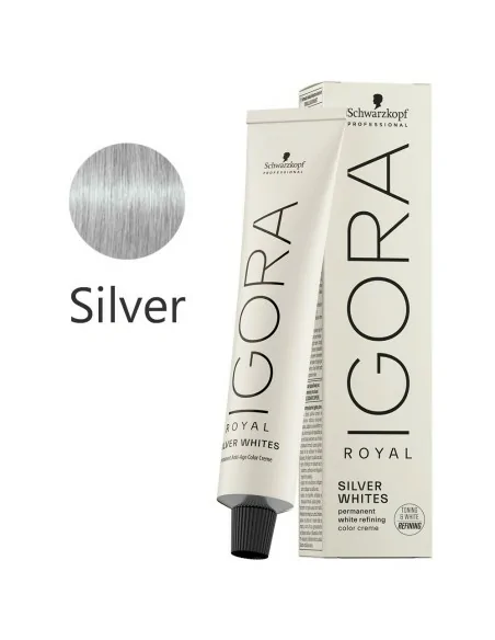 Schwarzkopf - Tinte Igora Royal Silver Whites Plata 60 ml