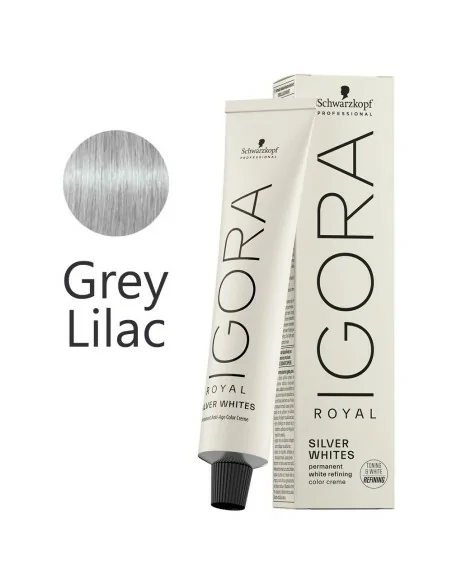 Schwarzkopf - Tinte Igora Royal Silver Whites Gris Liláceo 60 ml