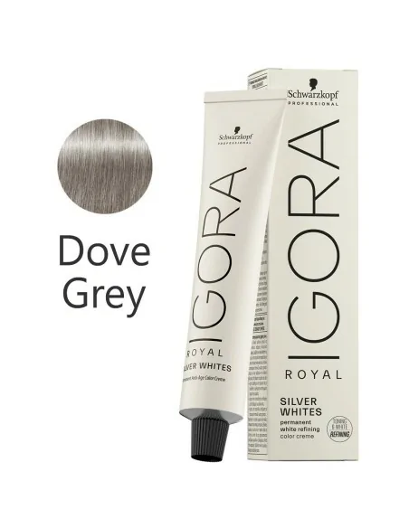 Schwarzkopf - Tinte Igora Royal Silver Whites Gris Platino 60 ml