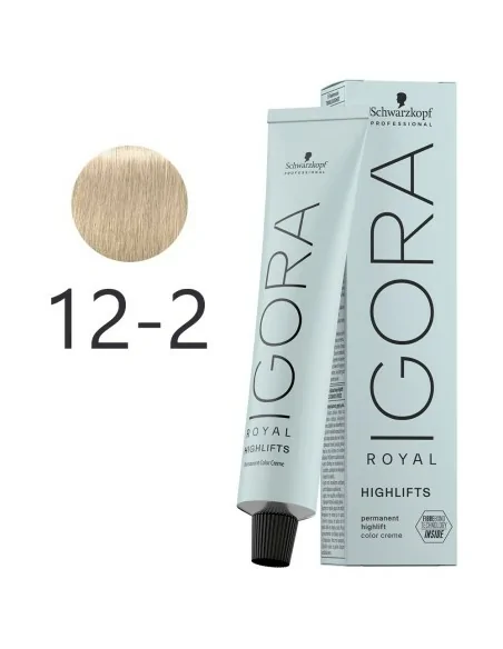 Schwarzkopf - Tinte Superaclarante Igora Royal Highlifts 12-2 Superaclarante Humo 60 ml