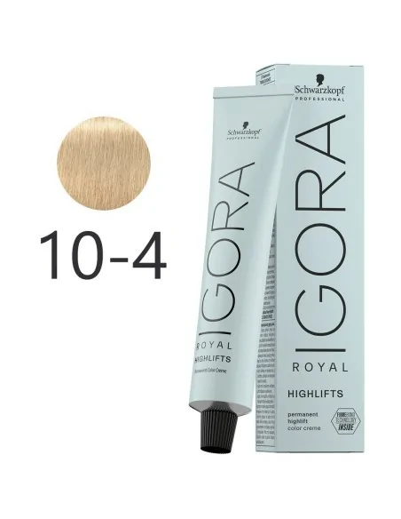 Schwarzkopf - Igora Royal Highlifts 10-4 Biondo Platino Beige 60 ml
