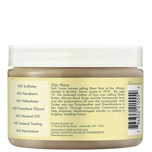 Shea Moisture - Mascarilla Jamaican Black Castor Oil 340 g|Coserty.com