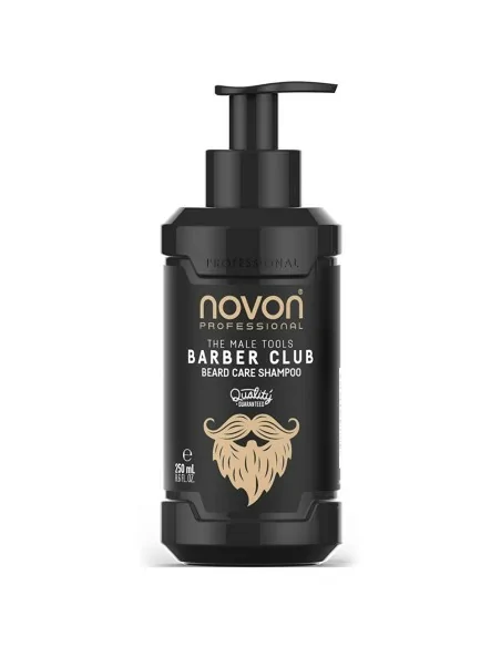 Novon - Champú para el Cuidado de la Barba Beard Care Shampoo Barber Club 250 ml - ZZNOV90061
