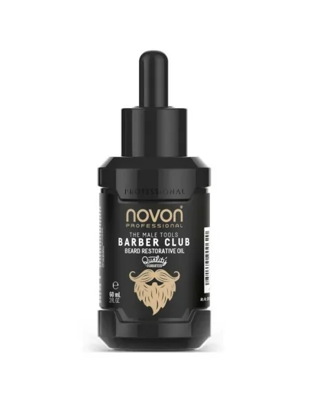 Novon - Aceite Restaurador de Barba Beard Restorative Oil Barber Club 60 ml - ZZNOV90062