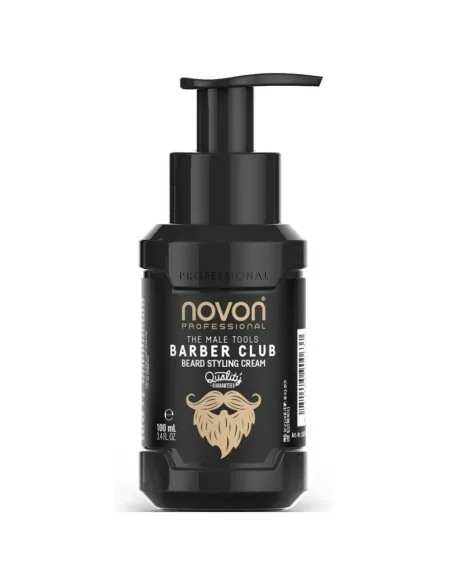 Novon - Crema Estilizadora de Barba Beard Styling Cream Barber Club 100 ml - ZZNOV90063