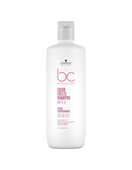Schwarzkopf - Champú para Cabello Teñido ph 4.5 BC Bonacure Color Freeze 1000 ml