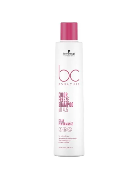 Schwarzkopf - Champú para Cabello Teñido ph 4.5 BC Bonacure Color Freeze 250 ml