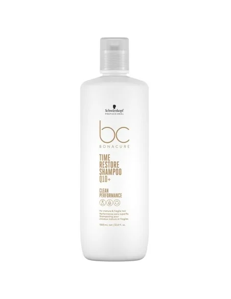 Schwarzkopf - Champú Antiedad BC Bonacure Q10+ Time Restore 1000 ml