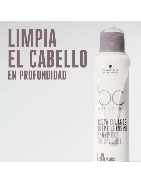 Schwarzkopf - Champú Purificante BC Bonacure Clean Balance 250 ml