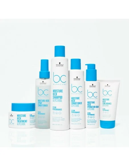 Schwarzkopf - Crema Hidratante para Rizos BC Bonacure Clean Moisture Kick