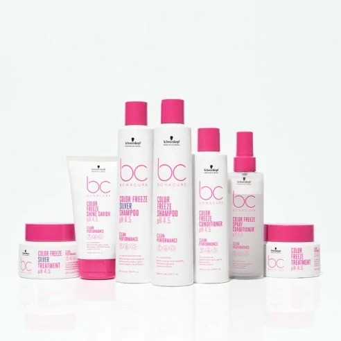 Schwarzkopf - Champú BC Bonacure Clean Color Freeze 250 ml | Coserty.com