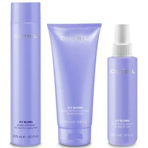 Cotril - Pack Icy Blond Champú 300 ml + Mascarilla 200 ml + Serum 150 ml