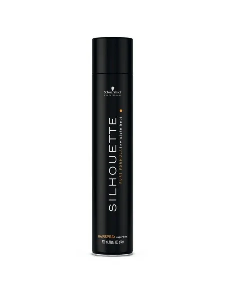 Schwarzkopf - Laca de Fijación Extra Fuerte Silhouette Hairspray Super Hold 500 ml