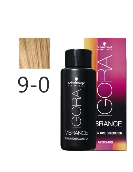 Schwarzkopf - Tonalizador Igora Vibrance 9-0 Rubio Muy Claro Natural 60 ml