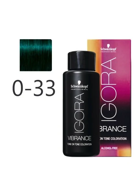 Schwarzkopf - Tonalizador Igora Vibrance 0-33 Concentrado Mate 60 ml