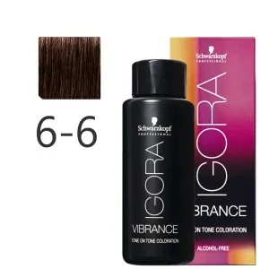 Schwarzkopf - Tonalizador Igora Vibrance 6-6 Rubio Oscuro Chocolate 60 ml