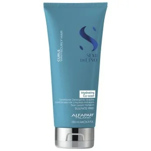 Alfaparf - Champú en Crema para Rizos Semi di Lino Curls Hydrating Co-Wash 200 ml | Coserty.com
