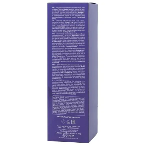 Alfaparf - Semi di Lino Blonde Anti-Yellow Conditioner 200 ml | Coserty.com