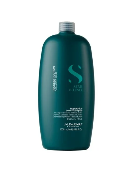 Alfaparf - Shampoo Reparador Semi di Lino Reconstrução Reparador Baixo Shampoo 1000 ml
