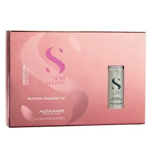 Alfaparf - Óleo Essencial Nutritivo Semi di Lino Humidade Óleo Essencial Nutritivo 6 x 13 ml
