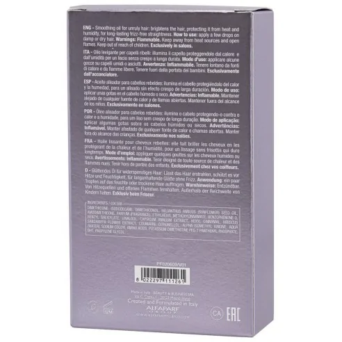Alfaparf - Aceite Alisador Semi di Lino Smooth Smoothing 100 ml| Coserty.com