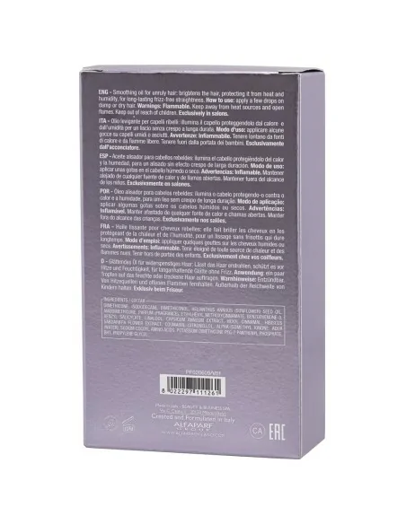 Alfaparf - Aceite Alisador Semi di Lino Smooth Smoothing 100 ml| Coserty.com