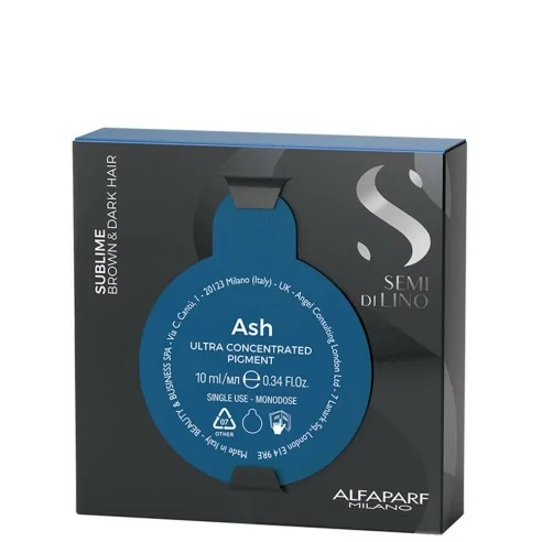 Alfaparf - Semi di Lino Sublime Ash Ultra-Concentrated Pigment 10 ml | Coserty.com