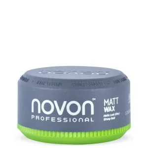 Novon - Cera Mate de Fijación Fuerte Matt Wax Nº7 Hair Wax Serie 150 ml - ZZNOV58378