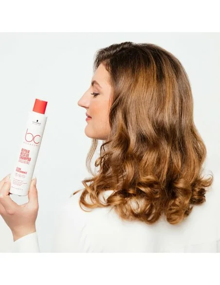 Schwarzkopf - Pack BC Bonacure Clean Repair Rescue Champú 250 ml + Tratamiento 200 ml