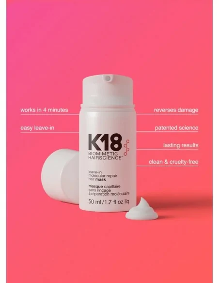 K18 - Leave-In Molecular Repair Hair Mask 50 ml | Coserty.com