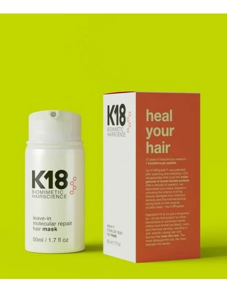 K18 - Leave-In Molecular Repair Hair Mask 50 ml | Coserty.com