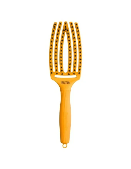 Olivia Garden - Cepillo Fingerbrush 98 Bloom Sunflower Edition Combo - 1 Unidad