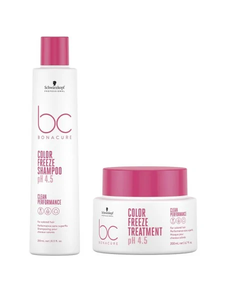 Schwarzkopf - Pack BC Bonacure Clean Color Freeze Shampoo 250 ml + Trattamento 200 ml