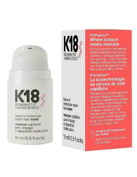 K18 - Molecular Repair Leave-In Hair Mask 15 ml