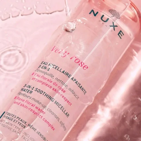 Nuxe - Agua Micelar Calmante 3 en 1 Very Rose 200 ml | Coserty.com