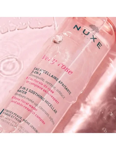 Nuxe - Agua Micelar Calmante 3 en 1 Very Rose 200 ml | Coserty.com