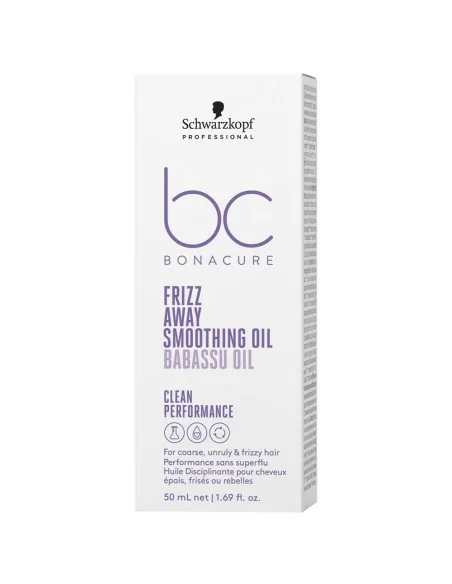 Schwarzkopf - BC Bonacure Clean Performance Frizz Away Smoothing Oil 50 ml