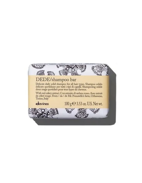 Davines - Champú Sólido Hidratante Essential Haircare Dede 100 g