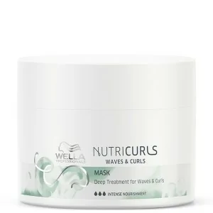 Wella - Mascarilla Nutritiva Intensiva para Cabellos Rizados Nutricurls Waves & Curls 150 ml
