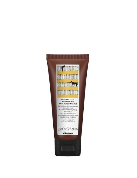 Davines - Mascarilla Nutritivo-Reparadora NaturalTech Nourishing Hair Building Pak 60 ml