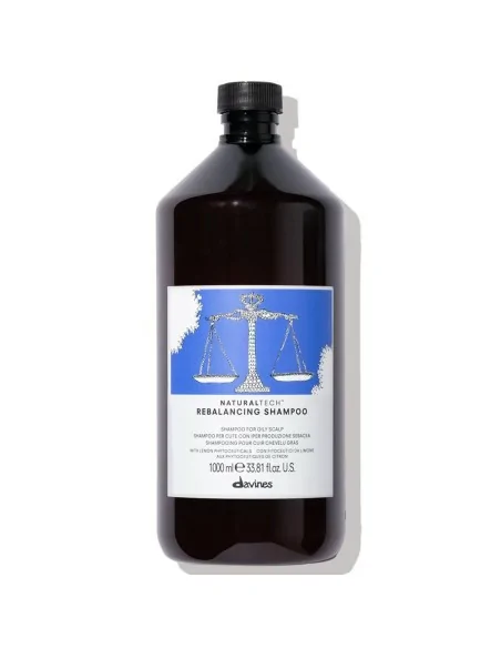Davines - Champú Antigrasa NaturalTech Rebalancing 1000 ml
