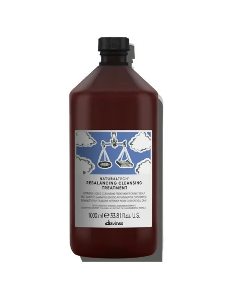 Davines - Tratamiento Limpiador Antigrasa NaturalTech Rebalancing 1000 ml