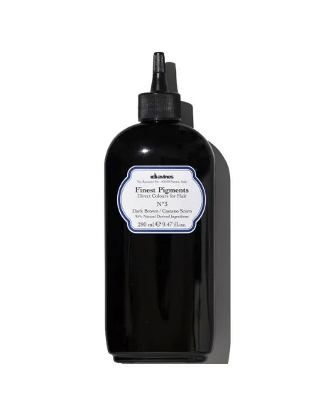 Davines - Gel de Coloración Castaño Oscuro Finest Pigments Nº3 Dark Brown 280 ml
